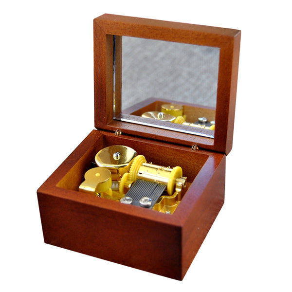Antique Wood Music Box - Musical Dream Box