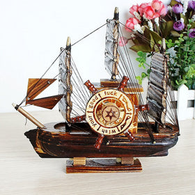 Retro Sailboat Music Box