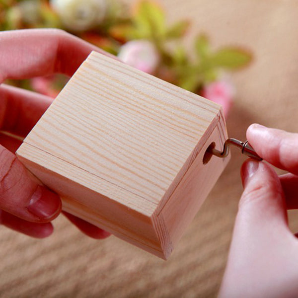 Retro Vintage Wooden Music Box