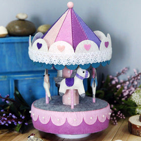 Rainbow Carousel DIY Music Box