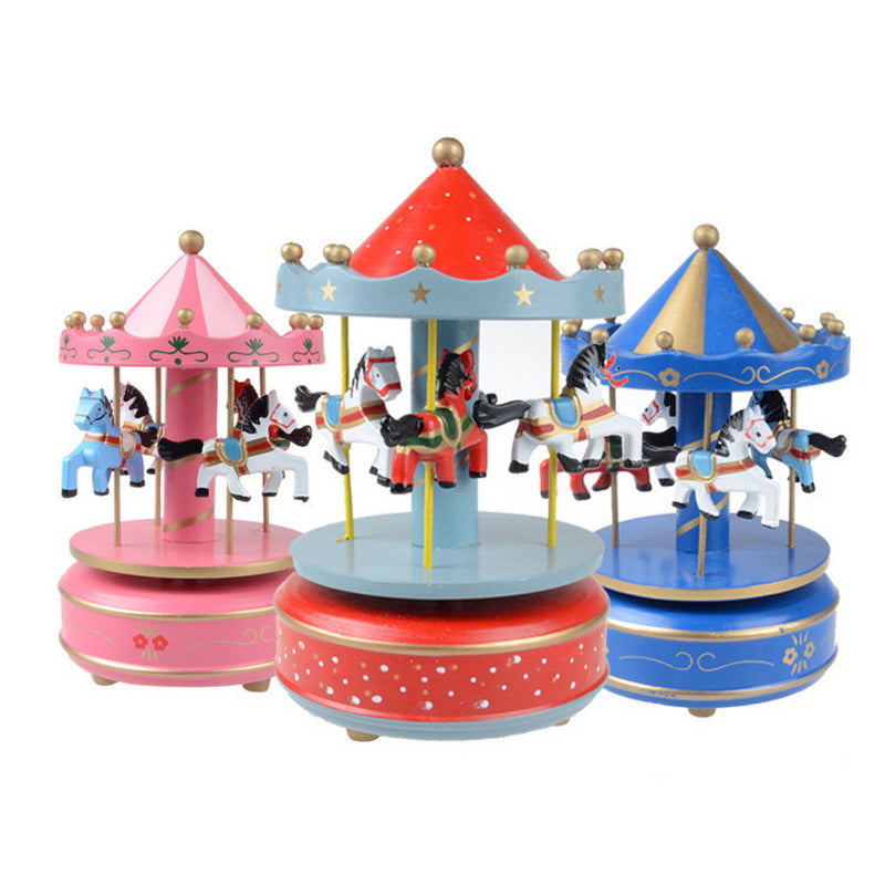 Merry-Go-Round Carousel Music Box - Musical Dream Box