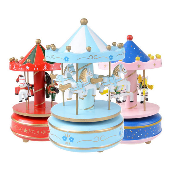 Merry-Go-Round Carousel Music Box