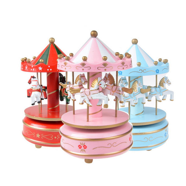 Merry-Go-Round Carousel Music Box